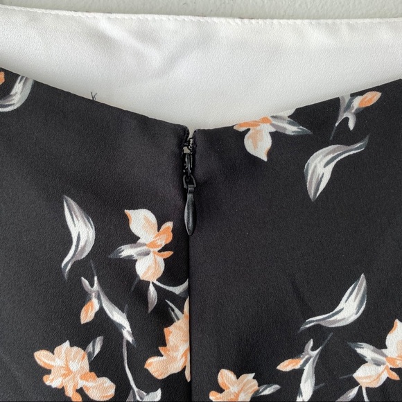 Calvin Klein Patchwork Asymmetric Hem Midi Skirt - Picture 13 of 16